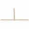 Ekena Millwork Eugene Smooth Timber Gable Bracket, Douglas Fir, 96"W x 60"H x 1 1/2"D x 3 1/2"F, 15/12 Pitch GBW096X60X0204EUG00SDF - alternate 2